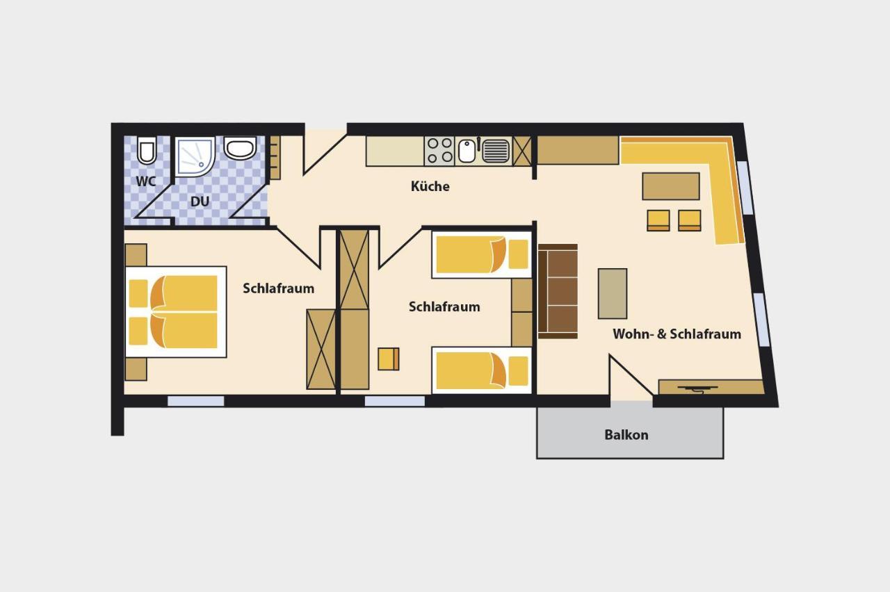 Appartements Sailer Prutz Exteriér fotografie